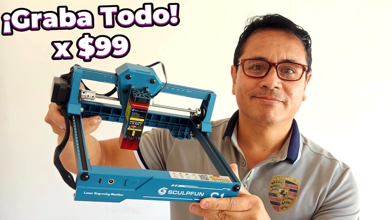 La Grabadora Láser más BARATA y PORTATIL del Mundo! 😱
