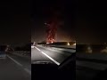 Incendio en una nave industrial en Güímar.
