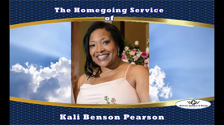 The Homegoing Service of Kali Benson Pearson