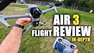 DJI Air 3 Flight Test Review | In-Depth Maiden Testing