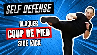 Comment se défendre contre un coup de pied Side kick en combat de rue (Self défense)