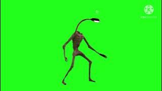 light head Green screen free to use horror skunx