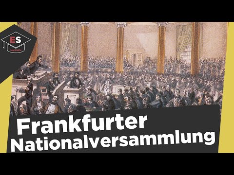 Frankfurter Nationalversammlung/Paulskirchenversammlung 1848 - Nationalversammlung einfach erklärt!