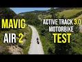 Mavic Air 2 Active Track 3.0 test en moto. (Español)