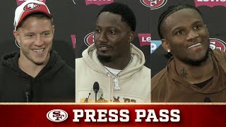 McCaffrey, Samuel Sr., Ward Discuss the 49ers Mindset During Minicamp