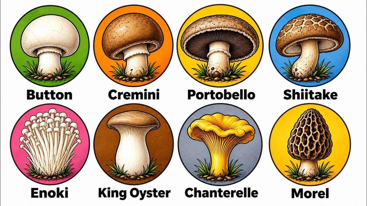 Every Type of Mushroom Explained