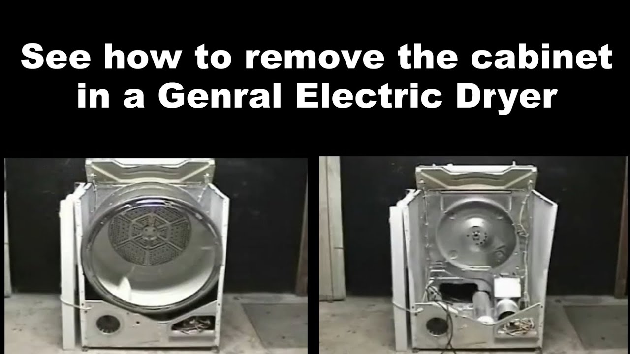General Electric Dryer Not Starting The YouTube