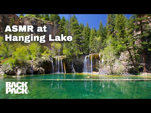 Relaxing ASMR: Hanging Lake's Tranquil Waterfalls