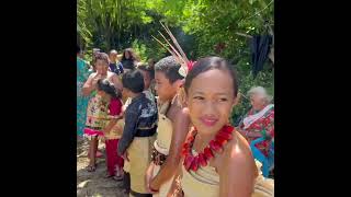 Commonwealth SG Baroness Patricia Scotland with Deputy PM Samiu Kuita Vaipulu in Ovaka Island, Tonga