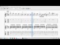 夢見るシャンソン人形 ( Poup&eacute;e de cire, poup&eacute;e de son ):Guitar ( TAB譜 )