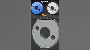 Flange 3D Modelling in Blender #blender #3dmodelling #productdesign #hardsurface #topology