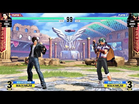 KOF XV - Team Japan vs Team China (Hardest AI)