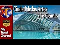 Modern Architecture at  Valencia Spain  - Ciudad de las Artes y las Ciencias