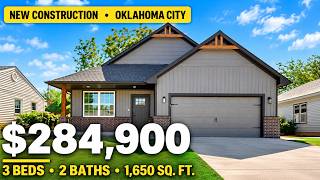 NEW CONSTRUCTION in Oklahoma City for $284,900?! 🏡 | OKC Home Tour