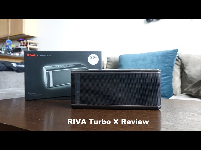 Riva Turbo X Bluetooth Speaker Review: Big Audio