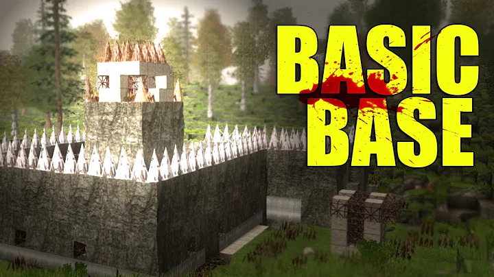 Welcome to 7 Days to Die - Episode 001 - Basic Base | rhinoCRUNCH