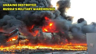 Putin&#39;s Nightmare - Ukraine Destroyed Russia&#39;s Military Warehouses and Headquarters!