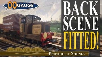 OO Gauge BACK SCENE - FITTED!
