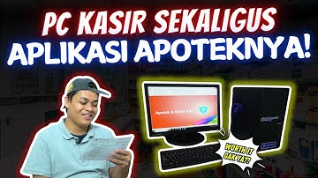 Bye-Bye Kasir Manual! Aplikasi Kasir Apotek Anti Ribet! #reviewpc #alatkasir #apotek