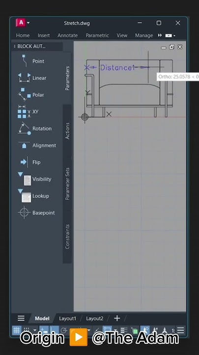 dynamic-block-stretch-parameter-autocad-ars-excel-belajarautocad
