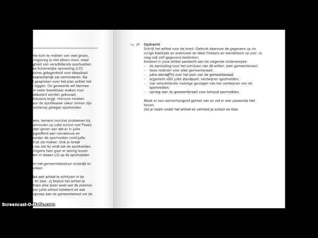 Examen Nederlands Kader: Het Artikel - Youtube