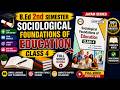 B.Ed 2nd Semester Class 4 | Sociological Foundations of Education | Full Video in Odia