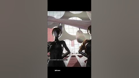 First Interactions with Twin Robot Ladies in - Atomic Heart  #shorts