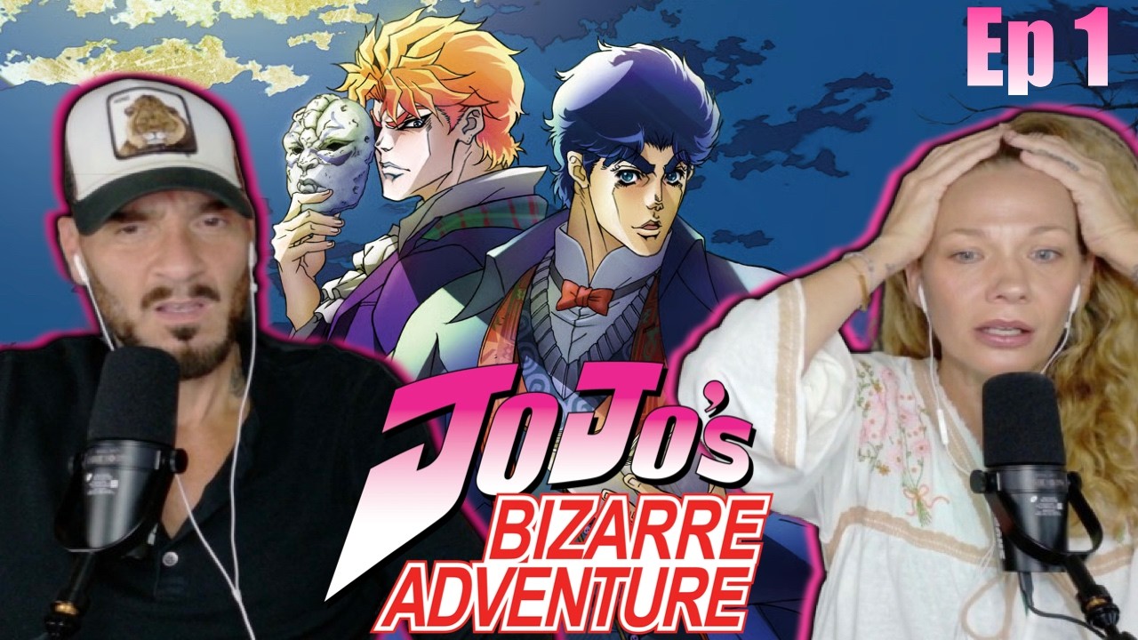 FIRST TIME WATCHING JOJO'S BIZARRE ADVENTURE Episode 1 Reaction