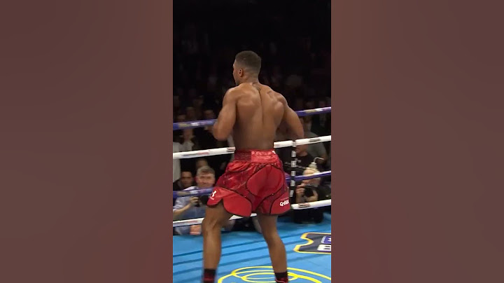 Relive Anthony Joshua's Knockout Vs Dillian Whyte 💥