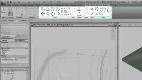 Autodesk Revit Architecture  Creating Topographic Subregions   YouTube