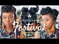Festival & Holiday Updo | Cute & Quick