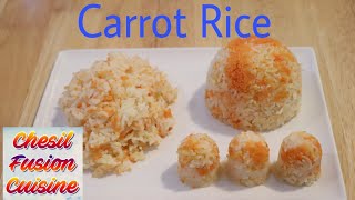 CARROT RICE II Easy to follow recipe