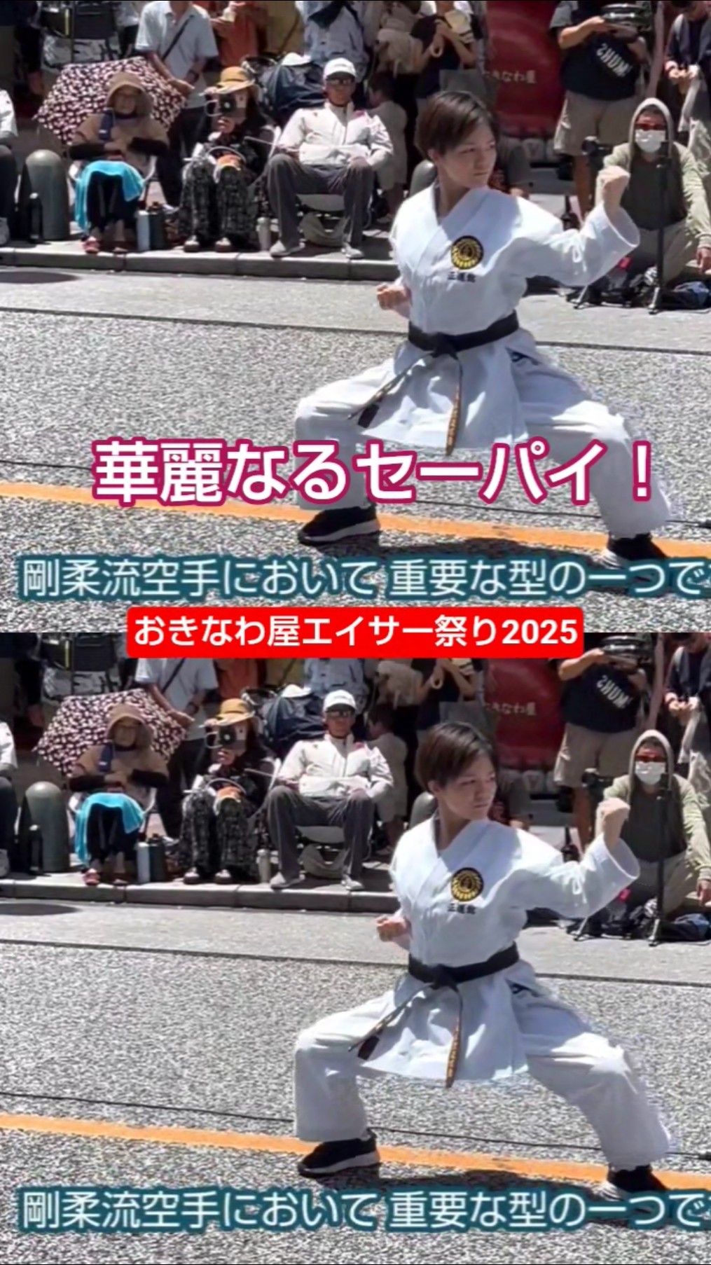 華麗なるセーパイ！【本編】【空手演武】🥋沖縄剛柔流空手道 正道館