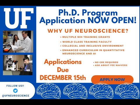 UF Department of Neuroscience Open House October 2023