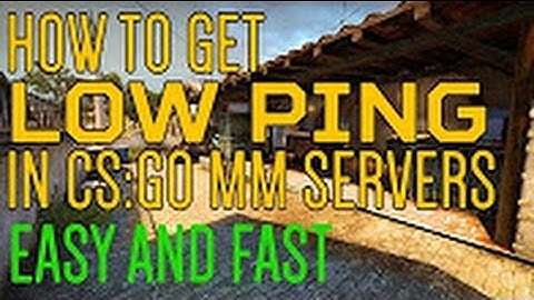 How to get low ping/latency in CS:GO! EASY & FAST