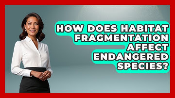 How Does Habitat Fragmentation Affect Endangered Species? | Explaining Ecology News