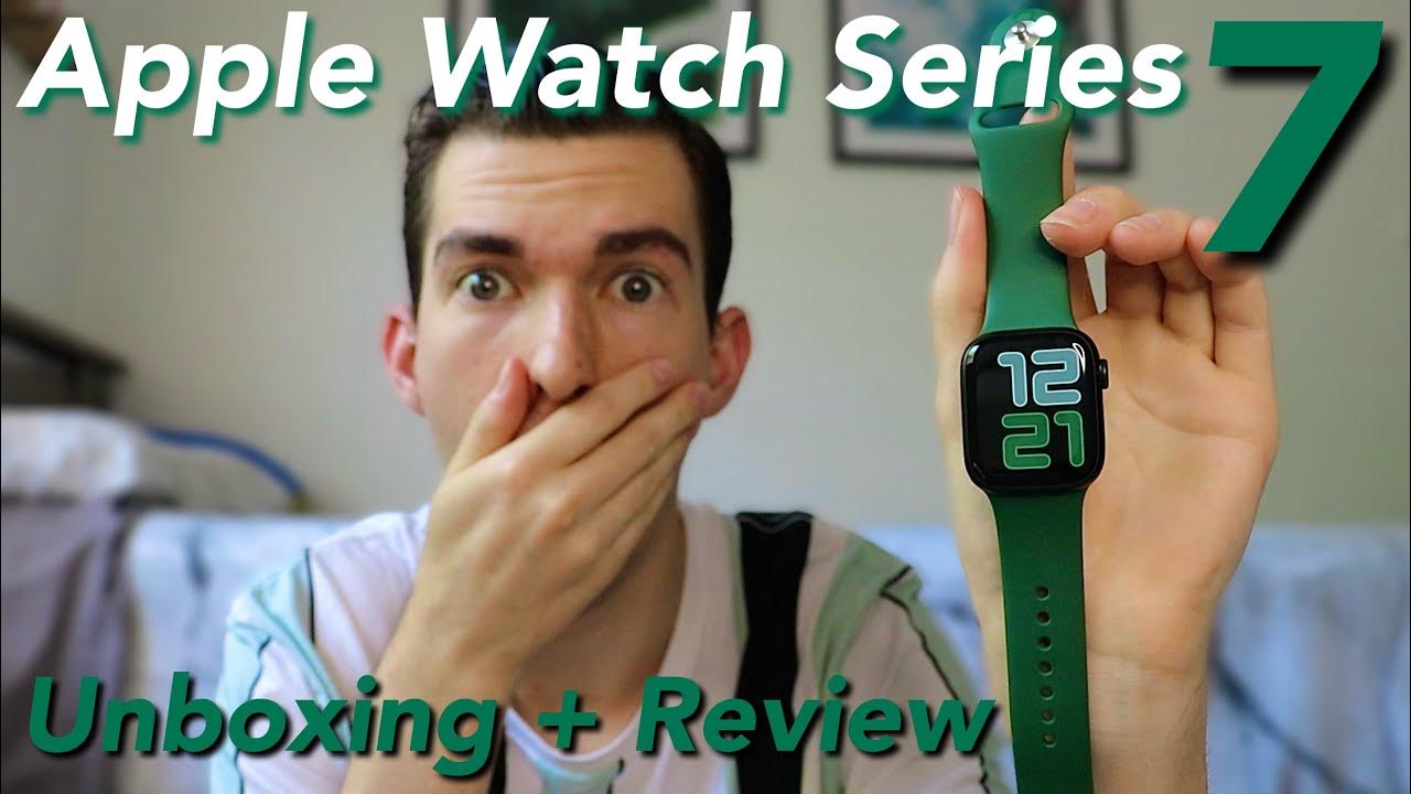 GREEN Apple Watch Series 7 Unboxing! (41mm GPS + Cellular) YouTube