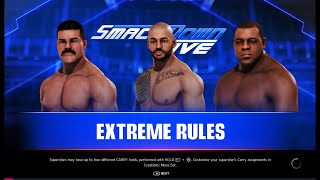 WWE 2K20 Ricochet Vs Robert Roode vs Keith Lee