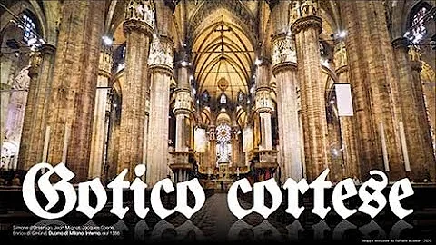 Cosa significa gotico cortese?