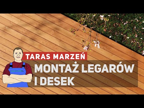 Budowa tarasu (3) - 🔨Montaż legarów i desek