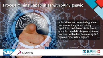 Process Mining Capabilities with SAP Signavio | Explanation & Demo