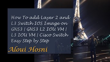 How To add Layer 2 Switch IOS Image on GNS3 | GNS3 L2 IOU VM | Cisco Switch Easy Step by Step