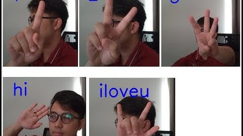 demo  hand recognition with mediapipe