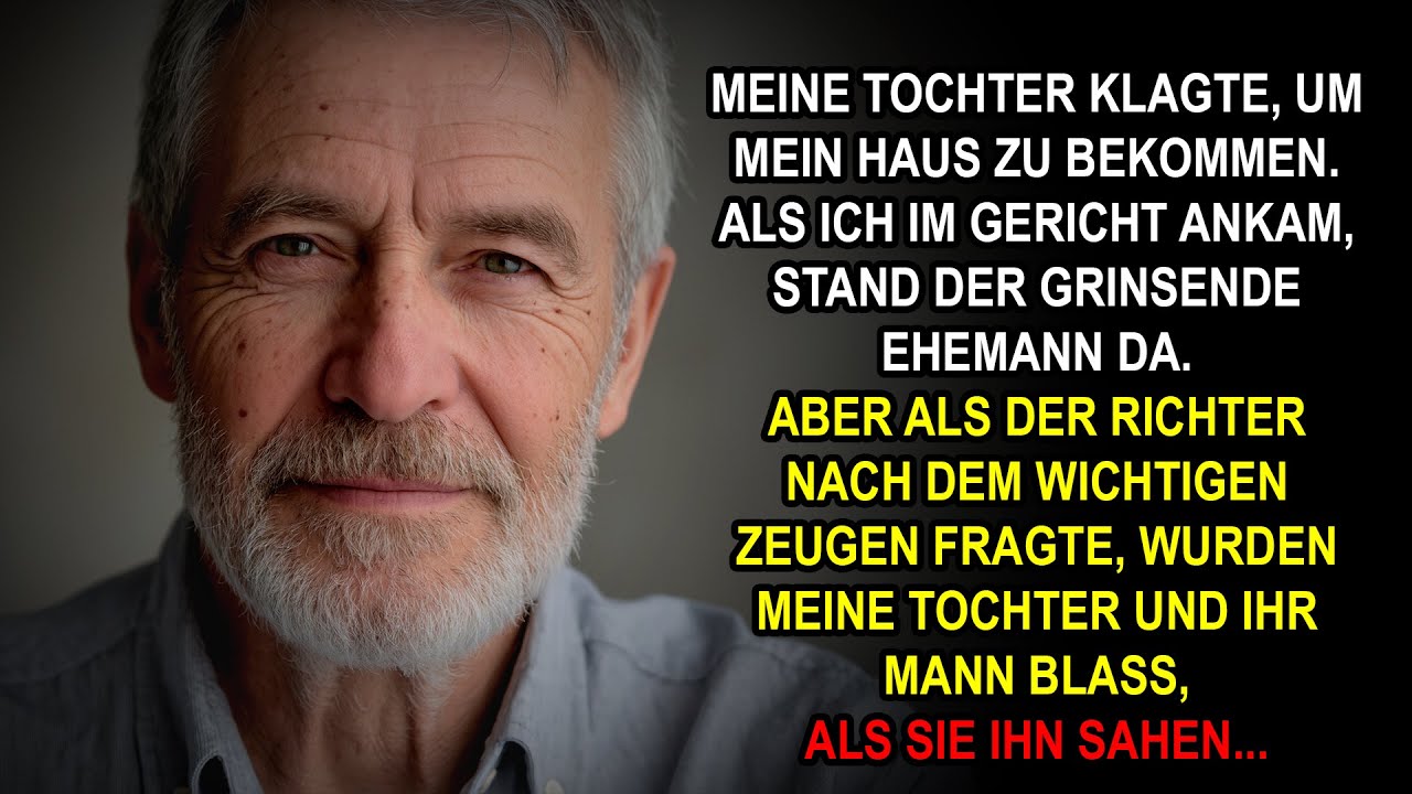 „Meine Tochter verklagte mich auf mein Haus – doch meine Antwort traf sie völlig unvorbereitet“