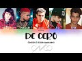 Cnco  de cero spanish  english translation color coded lyrics