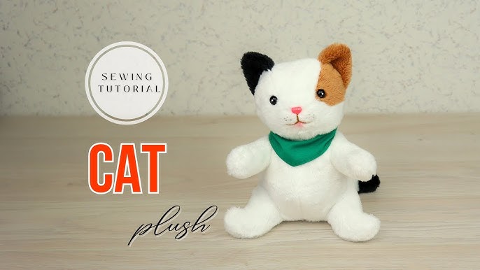 how-to-make-a-cat-plushie-sewing-tutorial-diy-cat-stuffed-animal-youtube for Printable Stuffed Cat Sewing Pattern Free How to make a Cat Plushie | Sewing tutorial | DIY Cat stuffed animal - YouTube for Printable Stuffed Cat Sewing Pattern Free