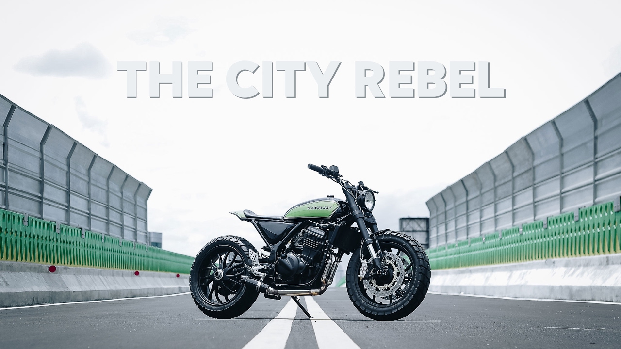 Kawasaki Ninja 250 Flat Track Is The City Rebel YouTube