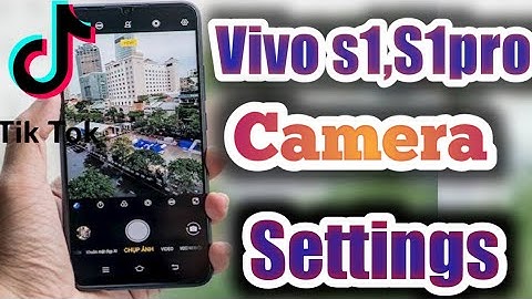 Vivo s1 and s1pro Camera Settings || Urdu, Hindi