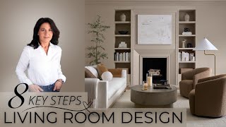 8 Key Steps for Living Room Design | Interior Design
