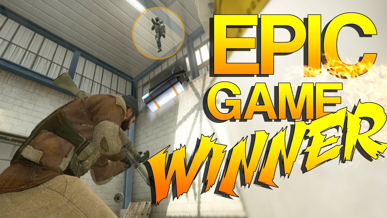 CS:GO - EPIC Game Winning Move!